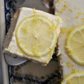 Sweet-Tart Lemon Cake, GF